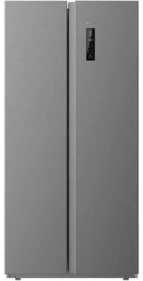 Produktbild von Cecotec Bolero CoolMarket SBS 559, Freistehend, Amerikanische Tür, Silber, 2 Tür(en), 559 l, SN-ST