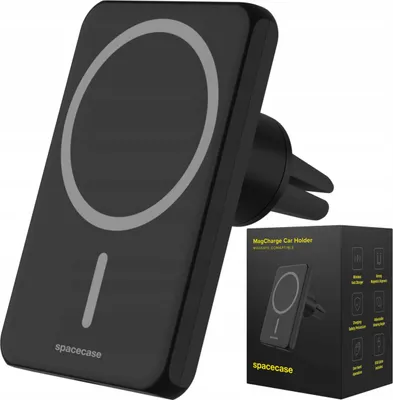 Immagine prodotto di Supporto per auto con caricatore induttivo SPACECASE Supporto per auto MagCharge WM1B Nero