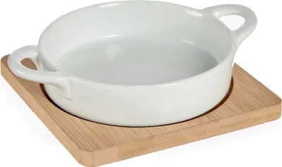 Obrázek produktu pro Zapékací miska na bambusovém tácu ATENA, 100 ml
