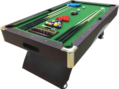 Produktbild von Billardtisch 8 ft Billard Billard-Spiel Messung 220 x 110 cm neue LEONIDA komplett mit Zubehör