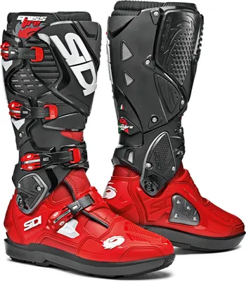 Immagine prodotto di Sidi Crossfire 3 SRS Motocross Stiefel (Red/Black,44)