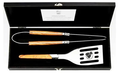 Produktbild von Grillzubehör Set Luxury Line, 2-teilig, aus Olivenholz