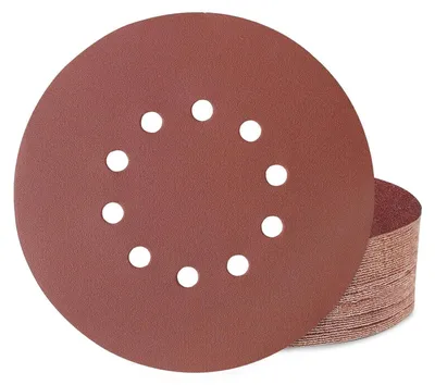 Produktbild von Schleifpapier 225mm Klett 10 Loch Körnung P150 40 Stück für Langhalsschleifer