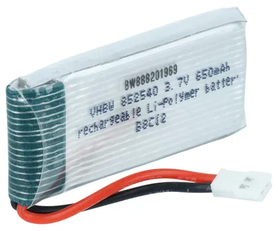 Produktbild von vhbw Akku kompatibel mit UDI U941A, U816A Drohne Multicopter Quadrocopter (650 mAh, 3,7 V, Li-Polymer)