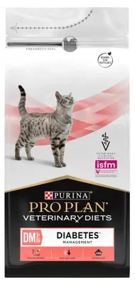 Zdjęcie produktu dla Purina VETERINARY DIETS Feline DM, Dorosły, Drób, 1,5 kg