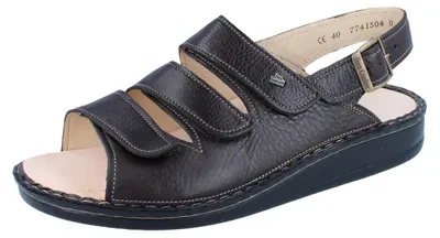 Produktbild von FINN COMFORT Sylt Herren Sandale braun Glattleder - Größe: 44