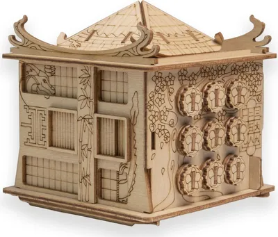 Zdjęcie produktu dla Escape Welt Dom Smoka 12 x 13 x 12 cm Rätselbox