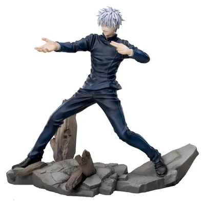 Productafbeelding van Jujutsu Kaisen: Verborgen voorraad/Vroege dood. PVC-beeldje van Satoru Gojo in een felle strijd, 18 cm