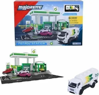 Produktbild von Majorette Petrol Station BP + 1 Vehicle