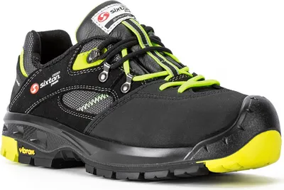 Immagine prodotto di Scarpa bassa di sicurezza Sixton ORTLES S3 EN ISO 20345:2011 S3 HRO HI SRC nera  Taglia 42
