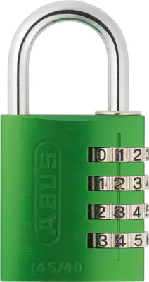 Produktbild von ABUS Zahlenschloss 145/40 in grün