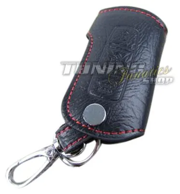 Immagine prodotto di Portachiavi in pelle, rosso, modello #2, compatibile con KIA e Hyundai