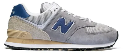 Produktbild von New Balance 574 Wildleder Trainer, Grau 42 EU