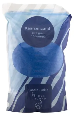 Produktbild von HomeBound Kerzenpulver 1000 g mit 16 Dochten Blau