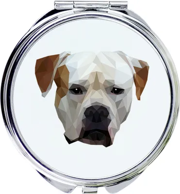 Produktbild von Art-Dog Taschenspiegel American Bulldog