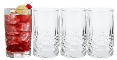 Imagen del producto de Conjunto de vasos para beber Koopman - 4 unidades - 360 ml - Vasos para cócteles - Vasos para agua