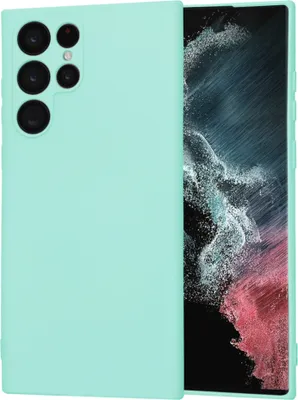 Produktbild von Techsuit Soft Flex Back Cover Hülle für Samsung Galaxy S22 Ultra - Seeblau
