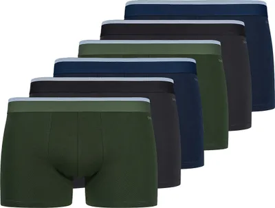 Produktbild von Skiny 6er Pack Basic Retro Short / Pant Körpernah geschnittene Pants, Hoher Tragekomfort, Mit kleinem Markenschriftzug