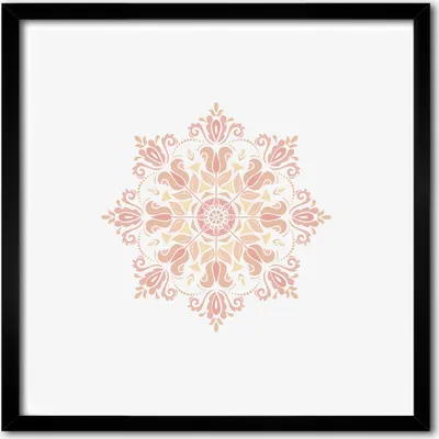 Produktbild von Bild - 50 cm x 50 cm - MDF - Rahmen, Wandkunst - Verzierungen