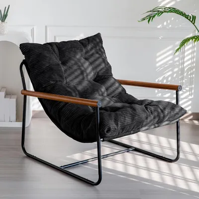 Immagine prodotto di Poltrona moderna per il soggiorno, sedia ergonomica con braccioli