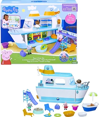 Produktbild von Peppa Pig F62845S0, Schiff, Peppa Pig, 3 Jahr(e), Mehrfarbig, Kunststoff