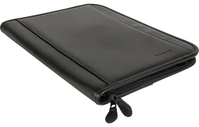 Produktbild von Soennecken Schreibmappe Dortmund 5165 Leder schwarz