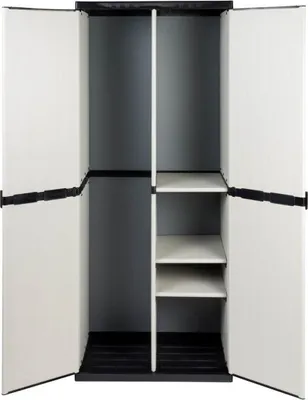 Produktbild von Mongardi 7810C04, Büffet, Bodenstehend, 2 Tür(en), 3 Regale, Grau, Drehtür