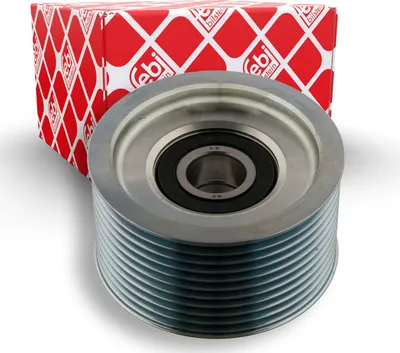 Produktbild von FEBI BILSTEIN 35161 Umlenkrolle Keilrippenriemen 75mm für VOLVO B 7 8500 9700 7700 B 12