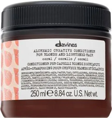 Obrázok produktu pre Davines Alchemic Conditioner kondicionér pre zvýraznenie farby vlasov Coral 250 ml