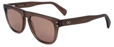 Produktbild von Ferragamo SF1111S Transparent brown 55/18/150 Herren Sonnenbrillen