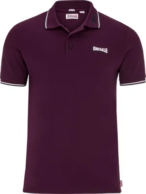 Image de Herren Poloshirt schmale Passform LION Oxblood XXXL Lonsdale