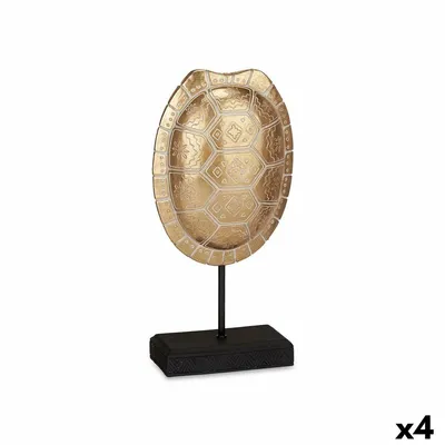 Obrázek produktu pro Dekorativní figurka Želva zlatá 17,5 x 36 x 10,5 cm (4 ks)