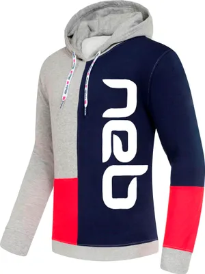 Zdjęcie produktu dla Nebulus Hoody NEB Herren, Pulli, Pullover, Bluza, P5041 - Herren, rot-navy-grau, L