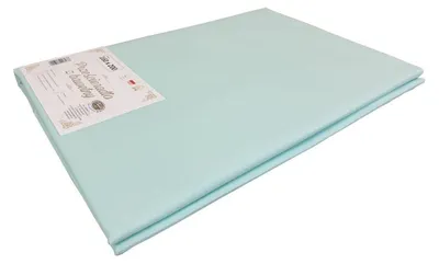 Obrázok produktu pre Napínacie prestieradlo, klasické bavlnené napínacie prestieradlo bez gumy 160x200, mätová