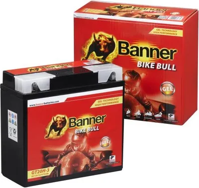 Produktbild von Banner Motorradbatterie GEL 521 01 GT20H-3