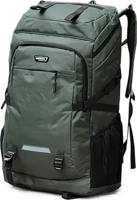Obrázek produktu pro UPALDHOU Turistický batoh, 80L Camping - lehká cestovní taška pro cestování s turistickým kempováním (armádní velikost)