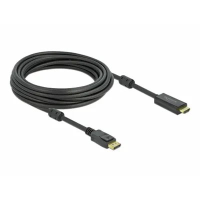 Produktbild von Delock Aktives DisplayPort 1.2 zu HDMI Kabel 4K 60 Hz 7 m