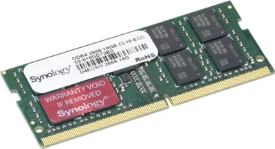Produktbild von Synology Memoria RAM 16GB DDR4 ECC SO-DIMM 2666MHz pro Server NAS
