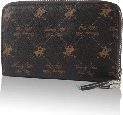 Produktbild von Glamexx24 Geldbörse Elegant Damen Portemonnaie Frau Kunstleder Geldbeutel Reißverschluss Handytasche-Farbe: 9a2 Braun