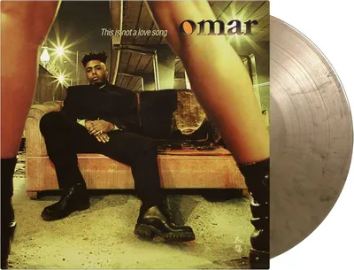 Zdjęcie produktu dla Omar: This Is Not A Love Song (180g) (Limited Numbered Edition) (Gold & Black Marbled Vinyl) - - (Vinyl / Pop (Vinyl))