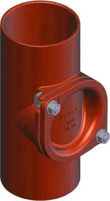Produktbild von SML Reinigungsrohr mit rundem Deckel DN 70
