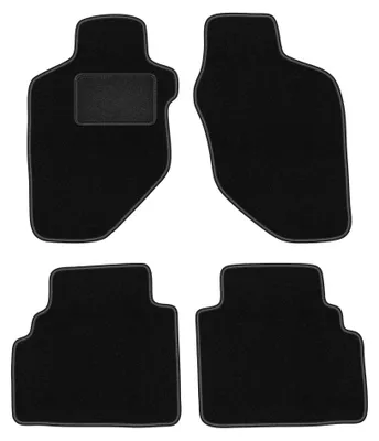 Productafbeelding van Velours automatten voor Opel Frontera B 1998-2006 – 4-delig, zwart, op maat – Wielganizator LUX