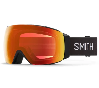 Produktbild von Smith I/O MAG Black / ChromaPop Sun Red Mirror + Lens