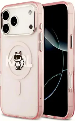 Zdjęcie produktu dla Etui Karl Lagerfeld IML Choupette MagSafe do iPhone 17 Pro Max