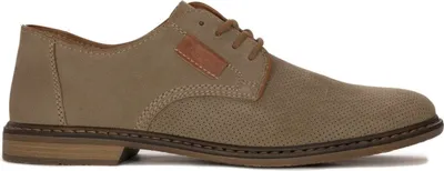 Produktbild von Rieker Braune Schnürschuhe 1343925BR aus Naturleder, 2 cm Sohlenhöhe, zusätzliche Dämpfung