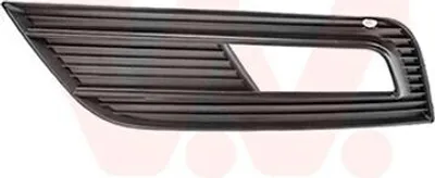 Produktbild von VAN WEZEL Lüftungsgitter Grill Stoßfänger für AUDI A4 Avant (8K5, B8) mit Loch/Löchern für Nebellampen