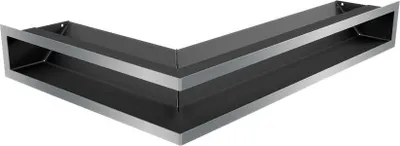 Produktbild von Eck-Lüftungsgitter LUFT rechts 40x60x9 Edelstahl