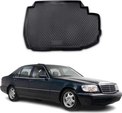 Produktbild von OMAC Kofferraumwanne Schwarz TPE passend für MERCEDES-BENZ S-Klasse Limousine (W220)