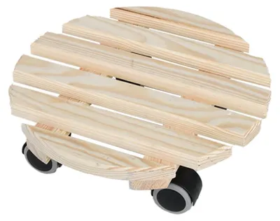 Obrázek produktu pro ESSCHERT DESIGN Dřevěná podložka pod květináč, průměr 29 cm