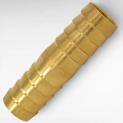 Produktbild von Schlauchverbinder Reparaturröhrchen gerade Messing 13 mm (1/2 Zoll Schlauch)